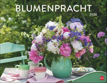 Blumenpracht Posterkalender 2026, Heye - Paperback - 9783756410583