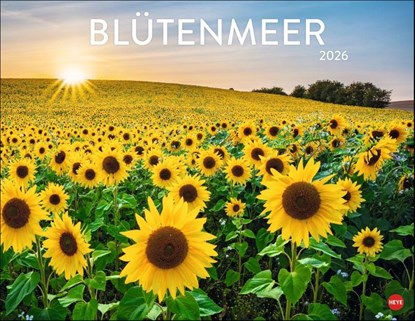 Blütenmeer Posterkalender 2026, Heye - Paperback - 9783756414116