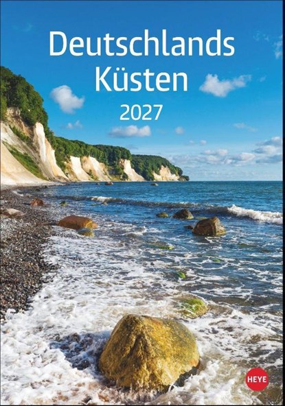 Deutschlands Küsten Kalender 2027, Heye - Paperback - 9783756416127