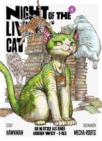 Night of the living Cat, Band 4, Hawkman - Ebook - 9783756923564