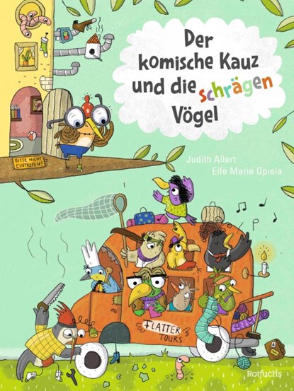 Der komische Kauz und die schrägen Vögel, Judith Allert - Gebonden - 9783757101015