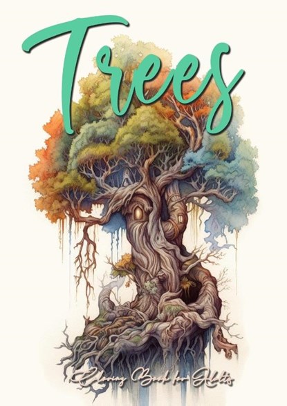 Trees Coloring Book for Adults, Monsoon Publishing - Paperback - 9783757568603