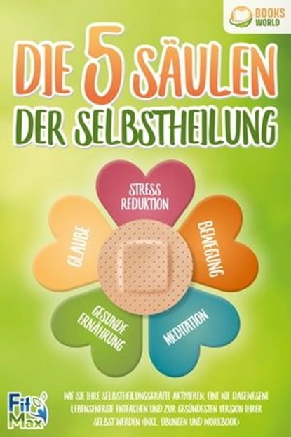 Die 5 Säulen der Selbstheilung: Wie Sie Ihre Selbstheilungskräfte aktivieren, eine nie dagewesene Lebensenergie entfachen und zur gesündesten Version Ihrer selbst werden (inkl. Übungen und Workbook), Fit Max - Ebook - 9783757608590