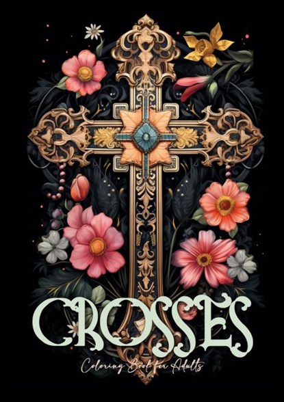 Crosses Coloring Book for Adults, Monsoon Publishing - Paperback - 9783758411694