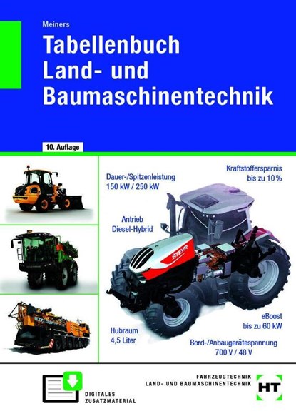 Tabellenbuch Land- und Baumaschinentechnik, Hermann Meiners - Paperback - 9783758525353