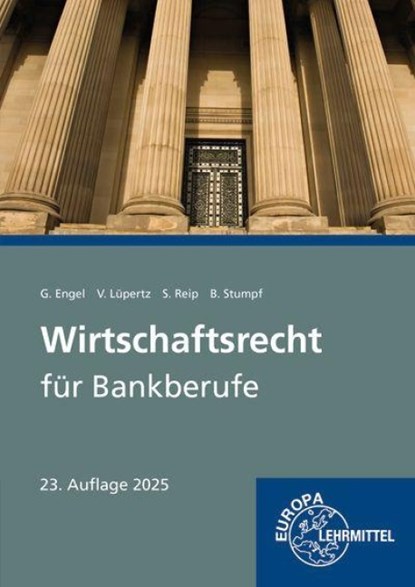 Wirtschaftsrecht für Bankberufe, Viktor Lüpertz ; Björn Stumpf ; Günter Engel ; Stefan Reip - Paperback - 9783758576515