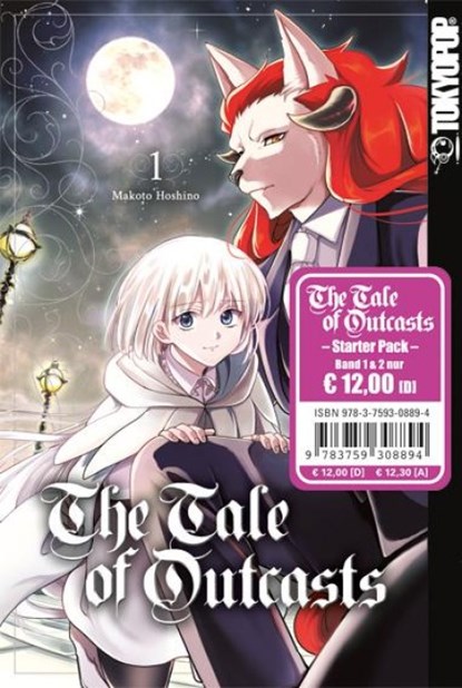 The Tale of Outcasts Starter Pack, Makoto Hoshino - Paperback - 9783759308894