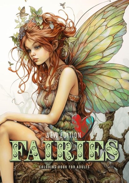Fairies whimsical Coloring Book for Adults New Edition, Monsoon Publishing - Paperback - 9783759823809