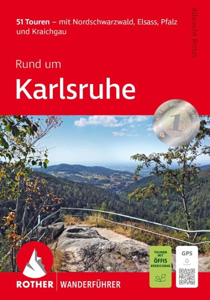 Rund um Karlsruhe, Albrecht Ritter - Paperback - 9783763314201