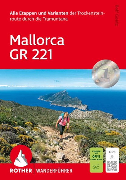 Mallorca GR 221, Rolf Goetz - Paperback - 9783763314263