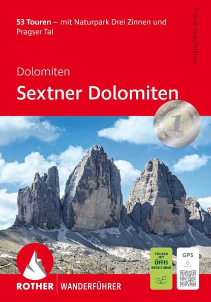 Dolomiten - Sextner Dolomiten, Rother Wanderführer, Franz Hauleitner - Paperback - 9783763314300