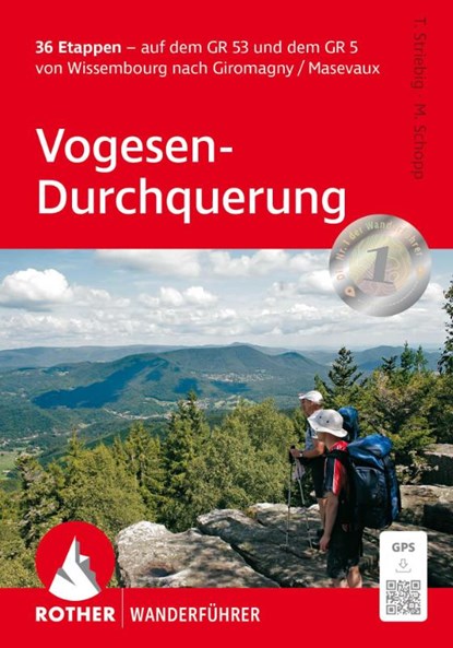Vogesen-Durchquerung, Thomas Striebig ; Matthias Schopp - Paperback - 9783763314362
