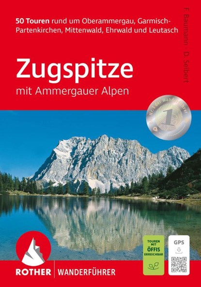 Zugspitze, Rother Wanderführer, Franziska Baumann ; Dieter Seibert - Paperback - 9783763314447