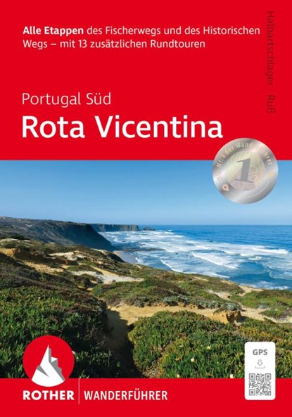 Portugal Süd: Rota Vicentina, Franz Halbartschlager ; Gerhard Ruß - Paperback - 9783763314621