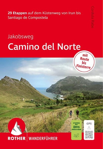 Jakobsweg - Camino del Norte, Rother Wanderführer, Cordula Rabe - Paperback - 9783763314843