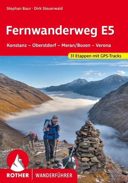 Fernwanderweg E5, Dirk Steuerwald ;  Stephan Baur - Paperback - 9783763343577