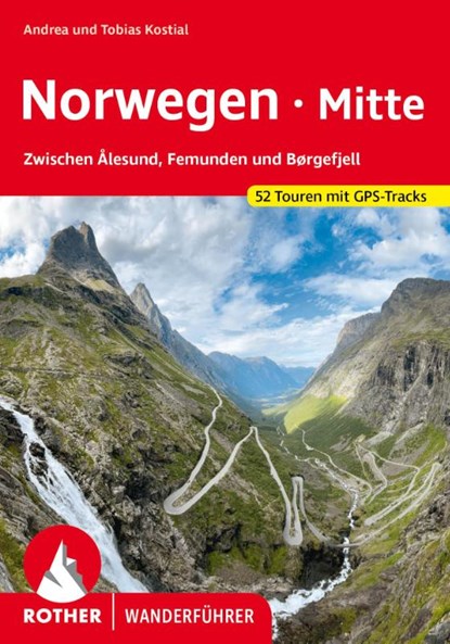 Norwegen Mitte, Andrea Kostial ; Tobias Kostial - Paperback - 9783763346738