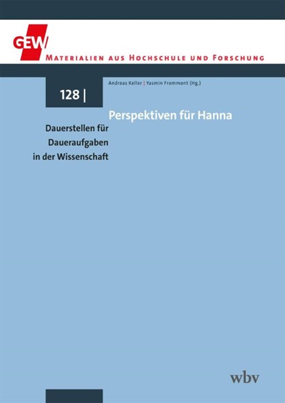 Perspektiven für Hanna, Andreas Keller ; Yasmin Frommont - Paperback - 9783763973569