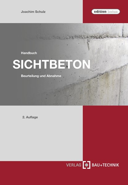 Handbuch Sichtbeton, Joachim Schulz - Gebonden - 9783764006105