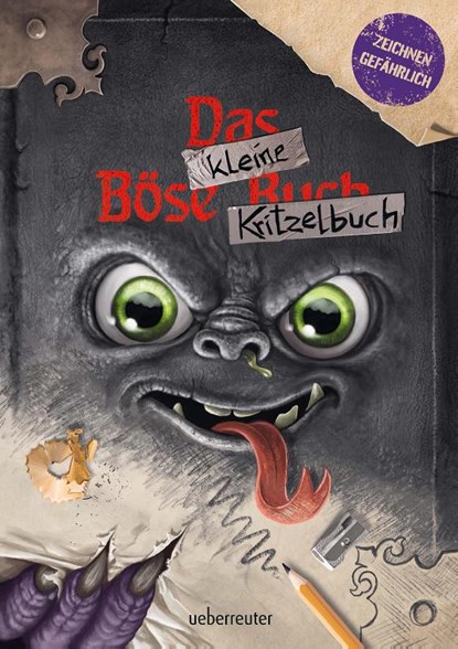 Das kleine Böse Kritzelbuch - Eine spannende Geschichte mit Monster-Zeichentipps für alle Fans der "Mein Spiegel-Bestseller-Reihe" (Das kleine Böse Buch), Magnus Myst - Paperback - 9783764153090