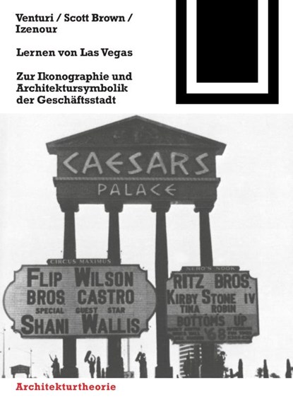 Lernen von Las Vegas, Robert Venturi ; Denise Scott Brown ; Steven Izenour - Paperback - 9783764363628