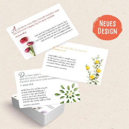 Spruchkärtchen mit Bibelversen 2, niet bekend - Paperback - 9783765571282