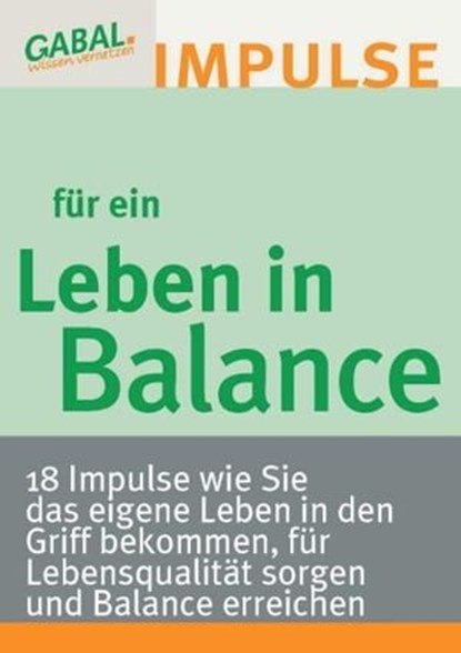 Leben in Balance, niet bekend - Ebook - 9783766480125