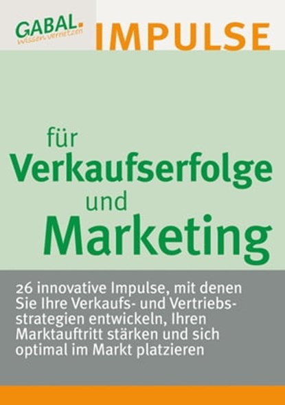 Verkaufserfolge und Marketing, niet bekend - Ebook - 9783766480200