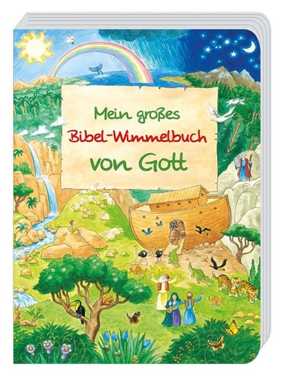 Mein großes Bibel-Wimmelbuch von Gott, Reinhard Abeln - Gebonden - 9783766619358