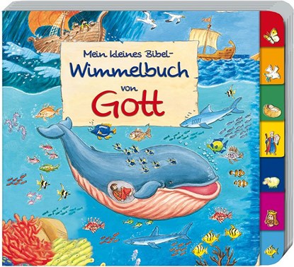 Mein kleines Bibel-Wimmelbuch von Gott, Reinhard Abeln - Gebonden - 9783766623645