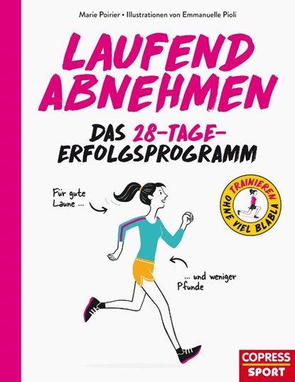 Laufend abnehmen, Marie Poirier ; Emmanuelle Pioli - Paperback - 9783767912489