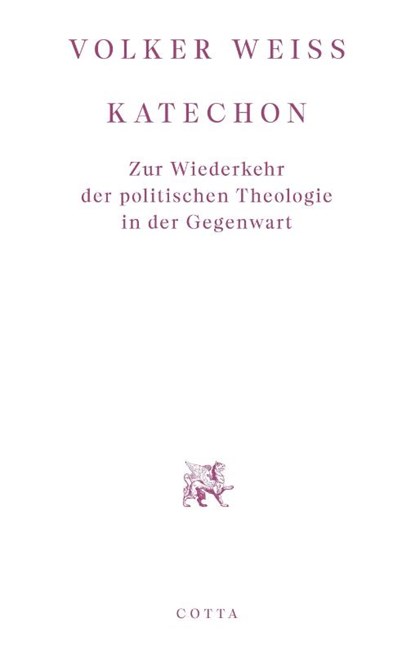 Katechon, Volker Weiß - Paperback - 9783768198608