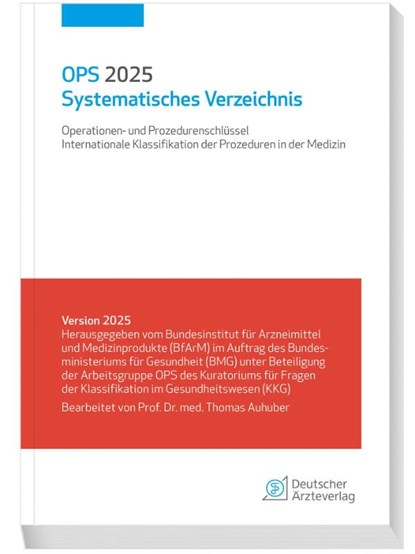 OPS 2025 Systematisches Verzeichnis, niet bekend - Paperback - 9783769138450