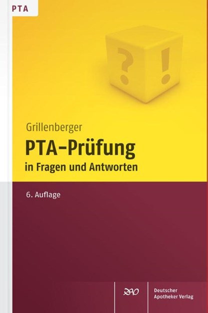 PTA-Prüfung in Fragen und Antworten, Kurt Grillenberger ; Edgar Schumann - Paperback - 9783769264180
