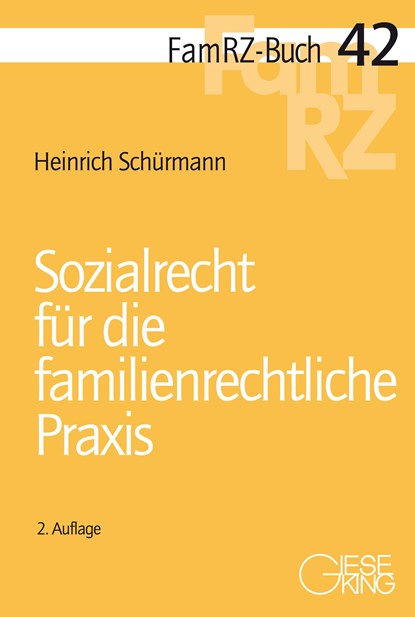 Sozialrecht für die familienrechtliche Praxis, Heinrich Schürmann - Paperback - 9783769412567