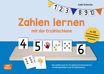 Zahlen lernen mit der Erzählschiene., Gabi Scherzer - Gebonden - 9783769824643