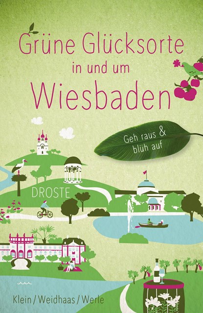 Grüne Glücksorte in und um Wiesbaden, Bärbel Klein ;  Tanja Werle ;  Martin Weidhaas - Paperback - 9783770025527