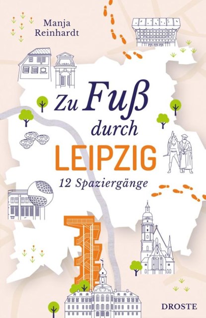 Zu Fuß durch Leipzig, Manja Reinhardt - Paperback - 9783770025565