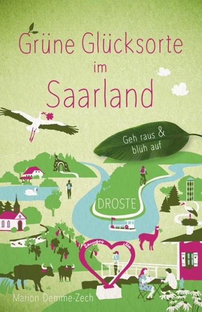 Grüne Glücksorte im Saarland, Marion Demme-Zech - Paperback - 9783770026340