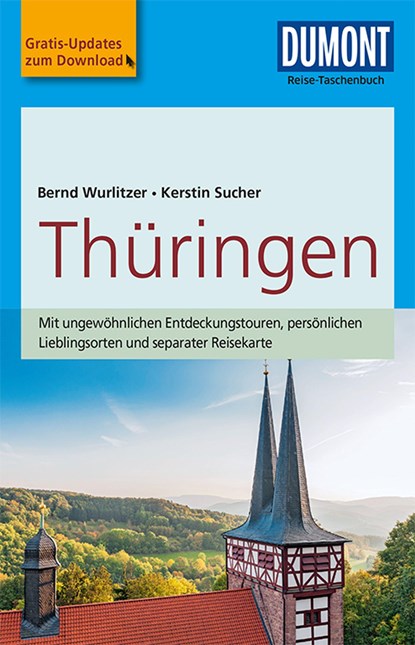 DuMont Reise-Taschenbuch Thüringen, Bernd Wurlitzer ;  Kerstin Sucher - Paperback - 9783770175109