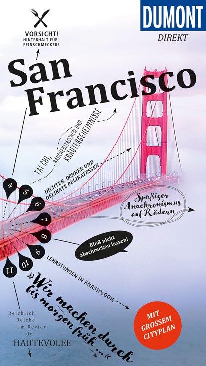 DuMont Direkt Reiseführer San Francisco, Manfred Braunger - Paperback - 9783770184125