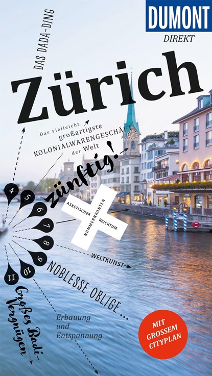 DuMont direkt Reiseführer Zürich, Patrick Krause - Paperback - 9783770184361