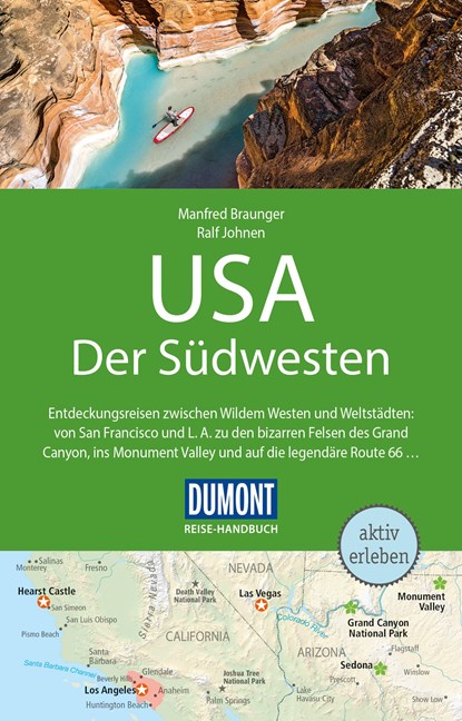 DuMont Reise-Handbuch Reiseführer USA, Der Südwesten, Manfred Braunger ;  Ralf Johnen - Paperback - 9783770184958