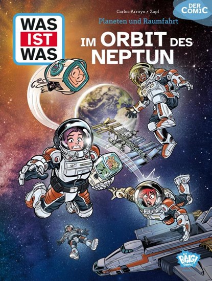 WAS IST WAS Comic - Planeten und Raumfahrt, Zapf - Gebonden - 9783770408634