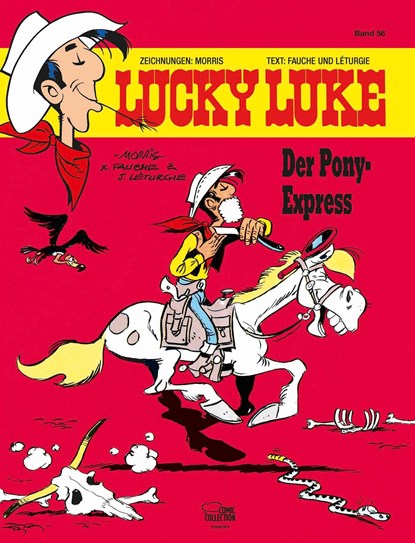 Lucky Luke 56 - Der Pony-Express, Morris ;  Xavier Fauche ;  Jean Léturgie - Gebonden - 9783770434572