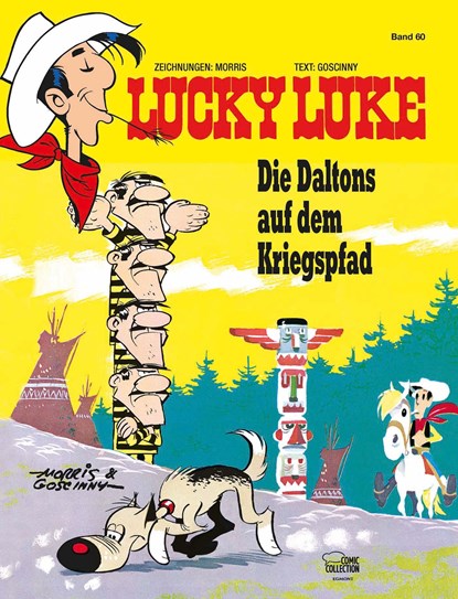 Lucky Luke 60 - Die Daltons auf dem Kriegspfad, René Goscinny - Gebonden - 9783770438150