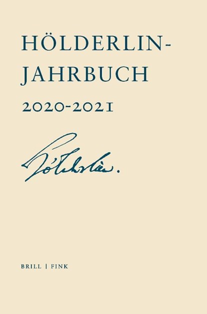 Hölderlin-Jahrbuch, Felix Christen ; Martin Vöhler - Paperback - 9783770566709