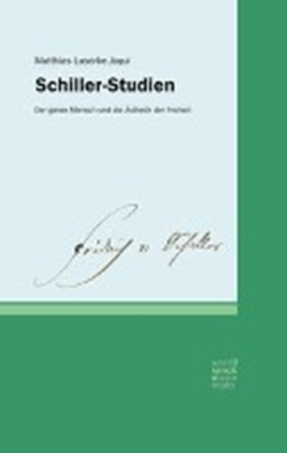 Schiller-Studien, LUSERKE-JAQUI,  Matthias - Gebonden - 9783772086519