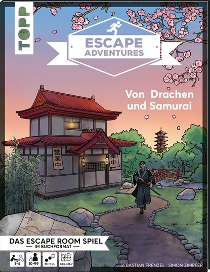 Escape Adventures - Von Drachen und Samurai, Simon Zimpfer ;  Sebastian Frenzel - Paperback - 9783772443183