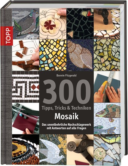 300 Tipps, Tricks & Techniken Mosaik, Bonnie Fitzgerald - Gebonden - 9783772458521